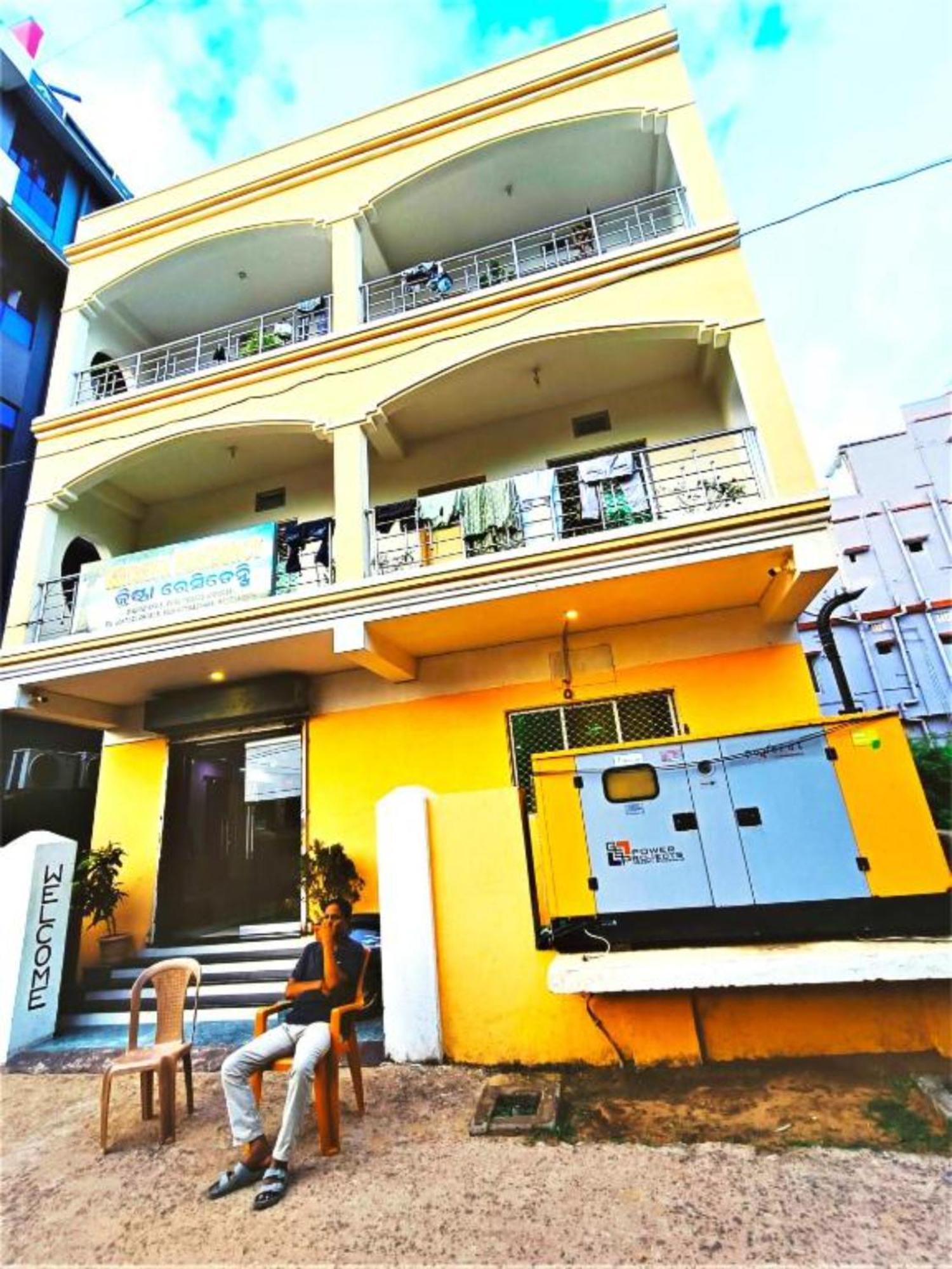Hotel Krishna Residency Puri Near Sea Beach Best Choice Of Travellers By Morservices Екстер'єр фото